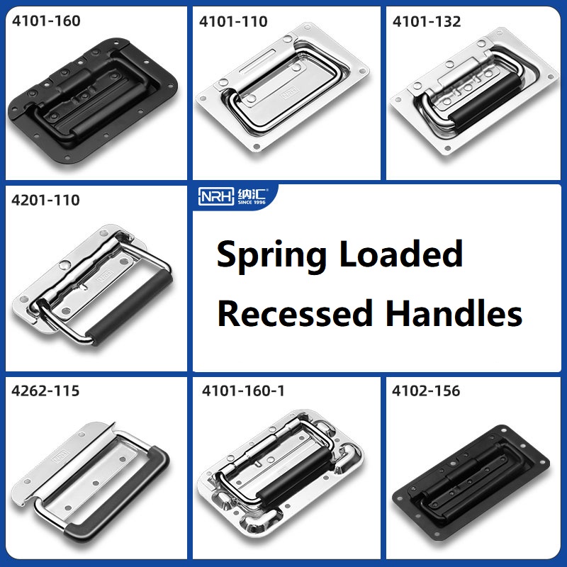Spring Loaded Recessed Handles 4101-160-FE-CR - application case