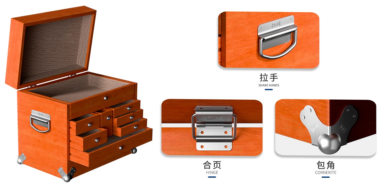 Stainless Steel & Iron Hardware for Industrial Cases