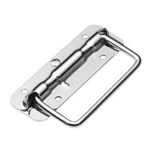 4201-120-1 Stainless Steel Spring Handle: 304SS, 35kg Load, 90° Opening for Toolboxes