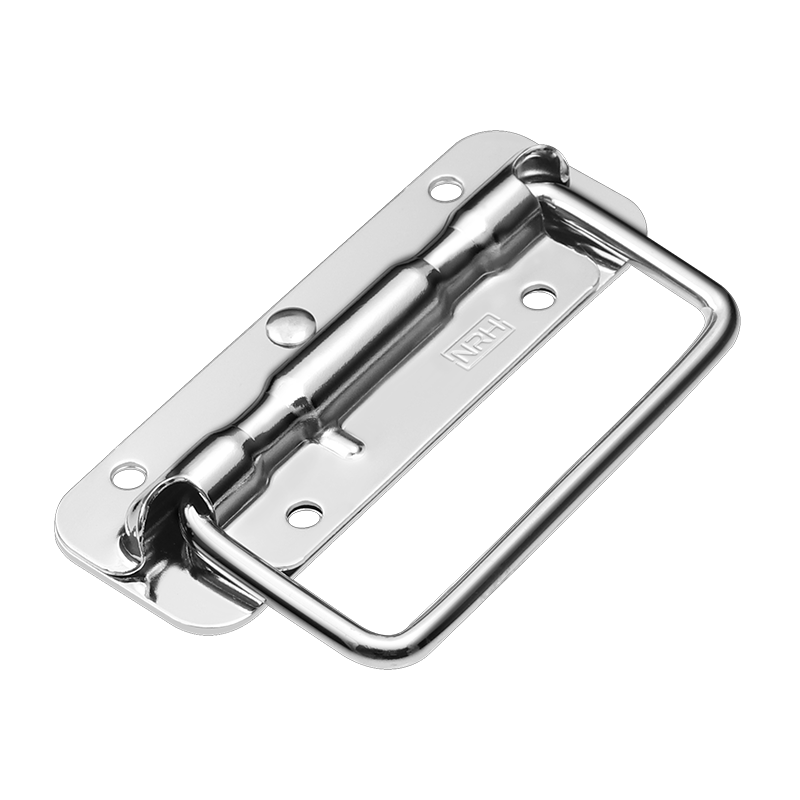 4201-120-1 Stainless Steel Spring Handle: 304SS, 35kg Load, 90° Opening for Toolboxes