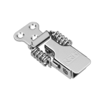 5501-52-1 Double Spring Damping Hasp, Chrome Plated, Anti-Vibration Latch