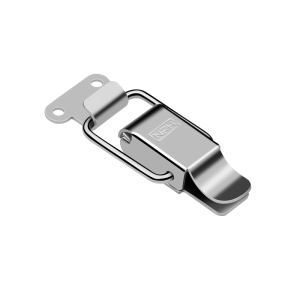 5870-81 Stainless Steel Press-Latch Hasp, 304SS Vibratory Polish, for Industrial & Transport