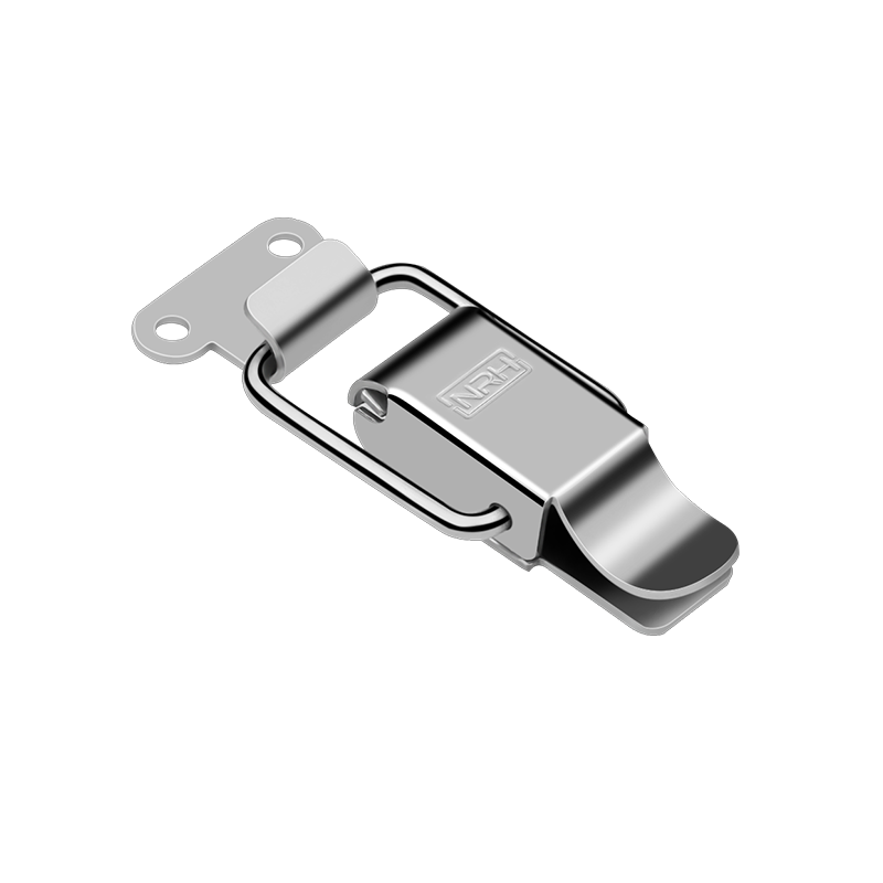 5870-81 Stainless Steel Press-Latch Hasp, 304SS Vibratory Polish, for Industrial & Transport