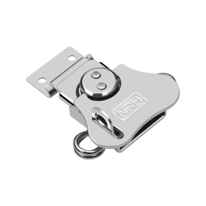 6312-62K Heavy Duty Butterfly Hasp, Iron Chrome, Padlock Hole