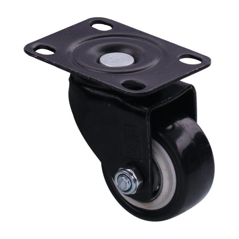 NRH 9201-38A Caster: 60kg Load, Double Ball Bearing, PVC Wheel