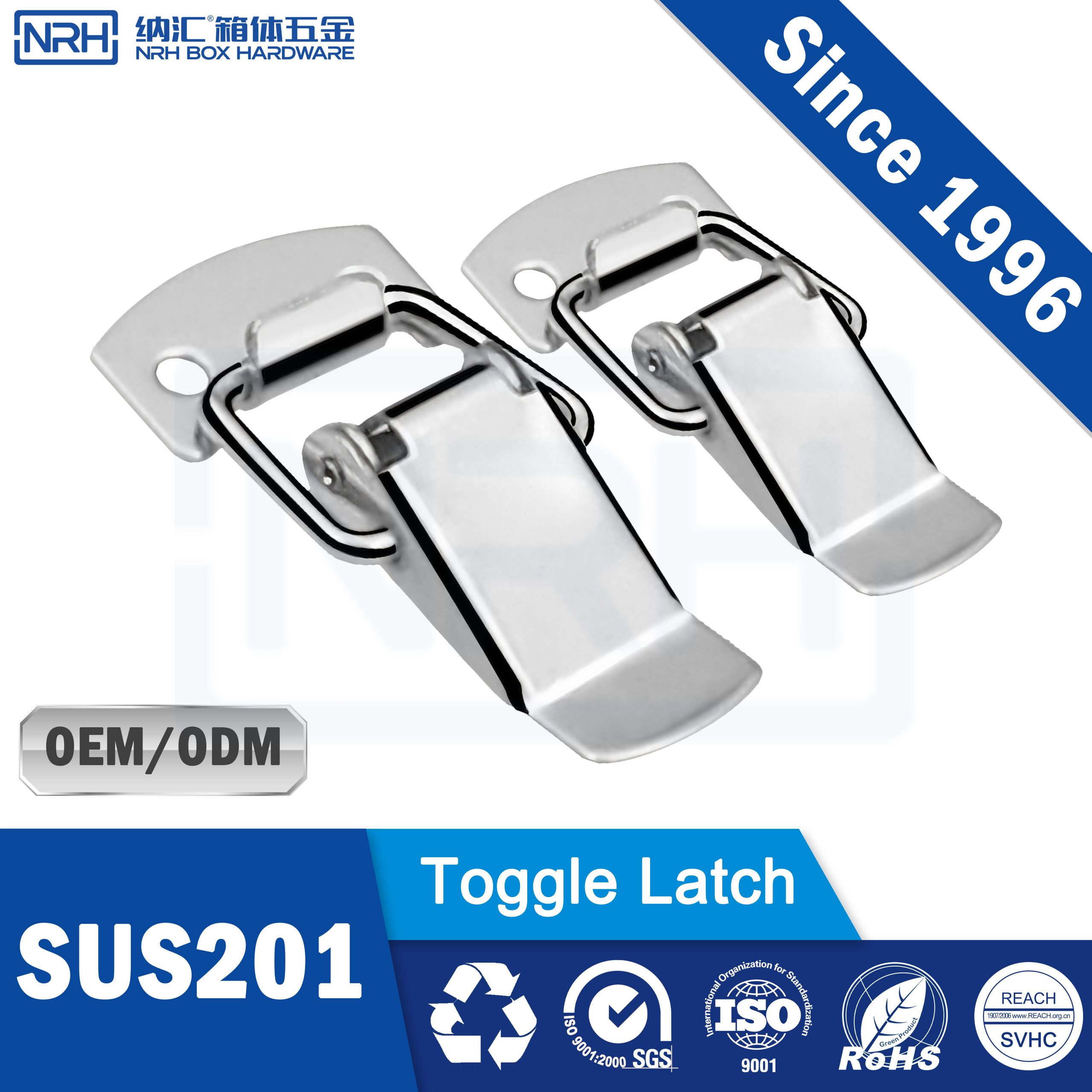 R5106-38 Spring-Assisted Toggle Latch, Panel Fastener, Cabinet Lock