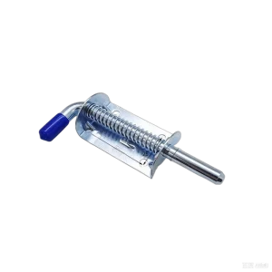 NRH R7956-10-1-135 Latch Pin: Spring-Loaded, Blue Zinc Plated, 135g
