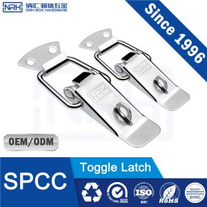 NRH 5102-88K Heavy Duty Toggle Latch | SPCC Steel Spring Latch for Industrial Cases