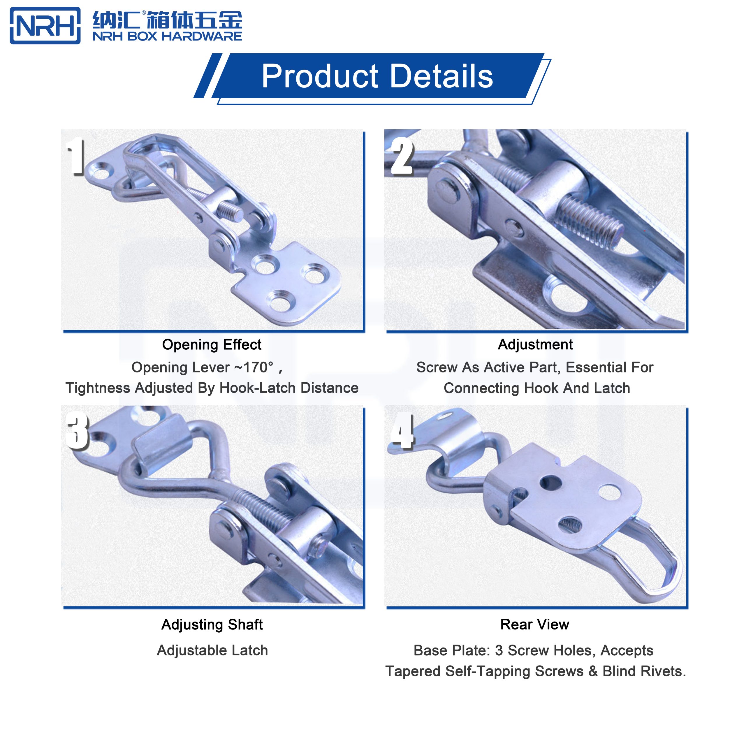 Adjustable Toggle Latches - product advantages
