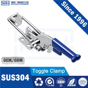 NRH Safety Toggle Clamp with Locking Feature | Heavy Duty Quick Release Clamp