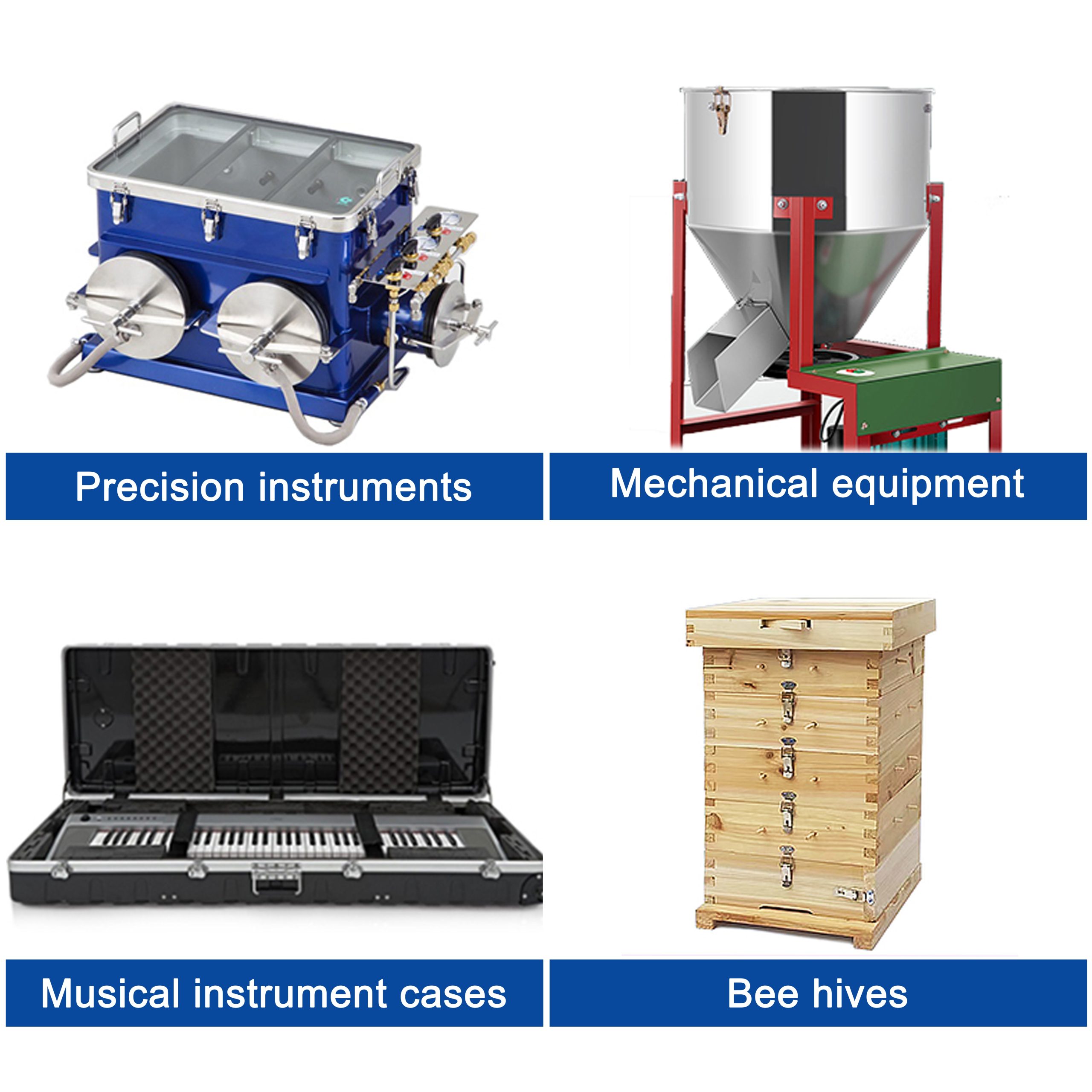 Stainless steel spring latch lock box buckle