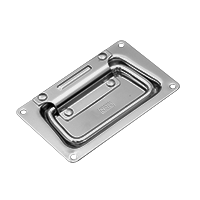 NRH 4101-110 Stainless Steel Flush Pull – SUS304 Gloss 45kg Fixed No Spring