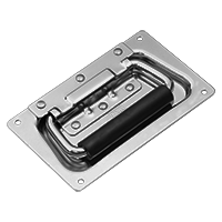 NRH 4101-132 Chrome Spring Flush Pull – 60kg Auto Retract Heavy Duty