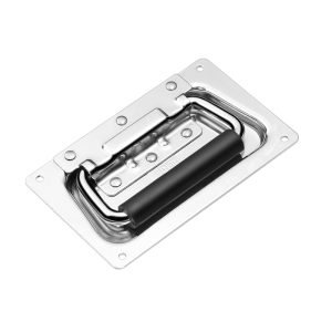 NRH 4101-132 Chrome Spring Flush Pull – 60kg Auto Retract Heavy Duty