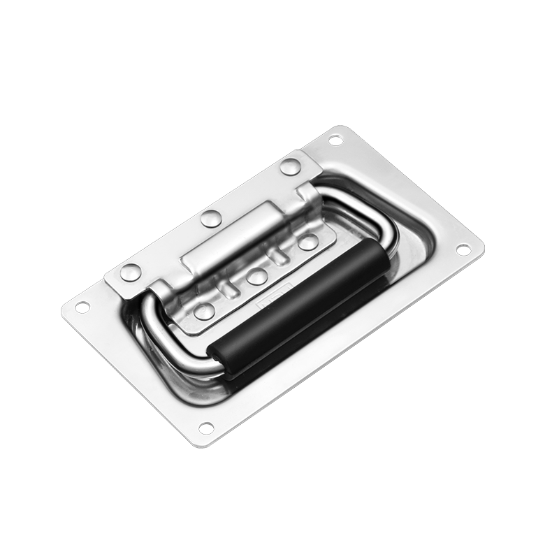 NRH 4101-132 Stainless Gloss Spring Flush Pull - SUS304 60kg Auto Retracts
