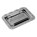 NRH 4101-178 Extra Long Chrome Spring Flush Pull - 80kg Carbon Steel