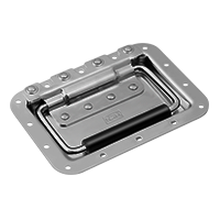NRH 4101-178 Extra Long Chrome Spring Flush Pull – 80kg Carbon Steel