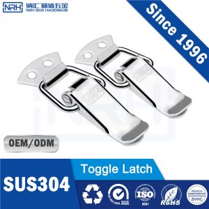 Heavy Duty Draw Latch – 76kg Stainless Steel Vibratory | NRH 5104-56