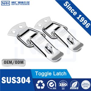 Lockable Draw Latch – 76kg Stainless Steel Vibratory | NRH 5104-56K