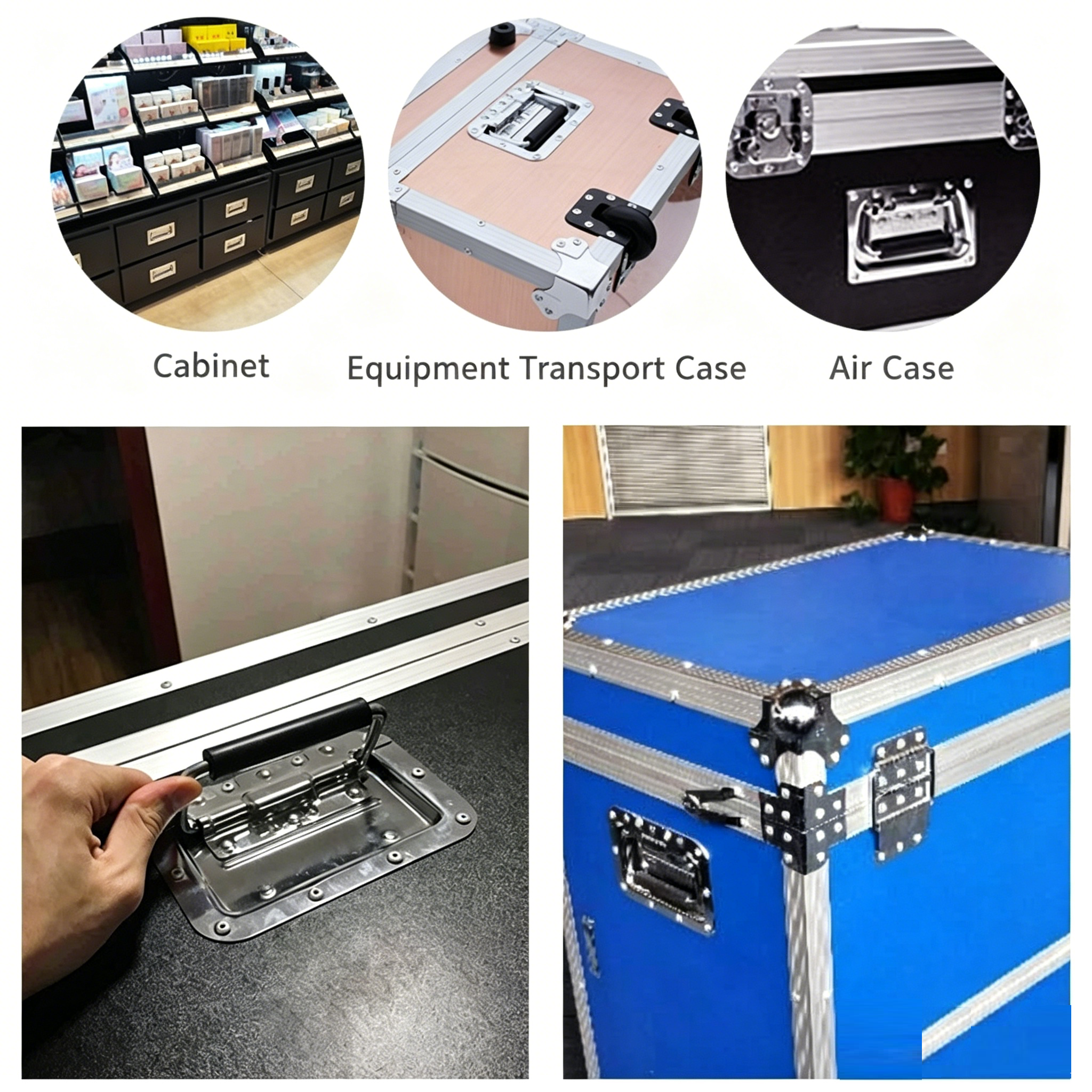 Spring Loaded Recessed Handles 4101-132-FE-CR - application case