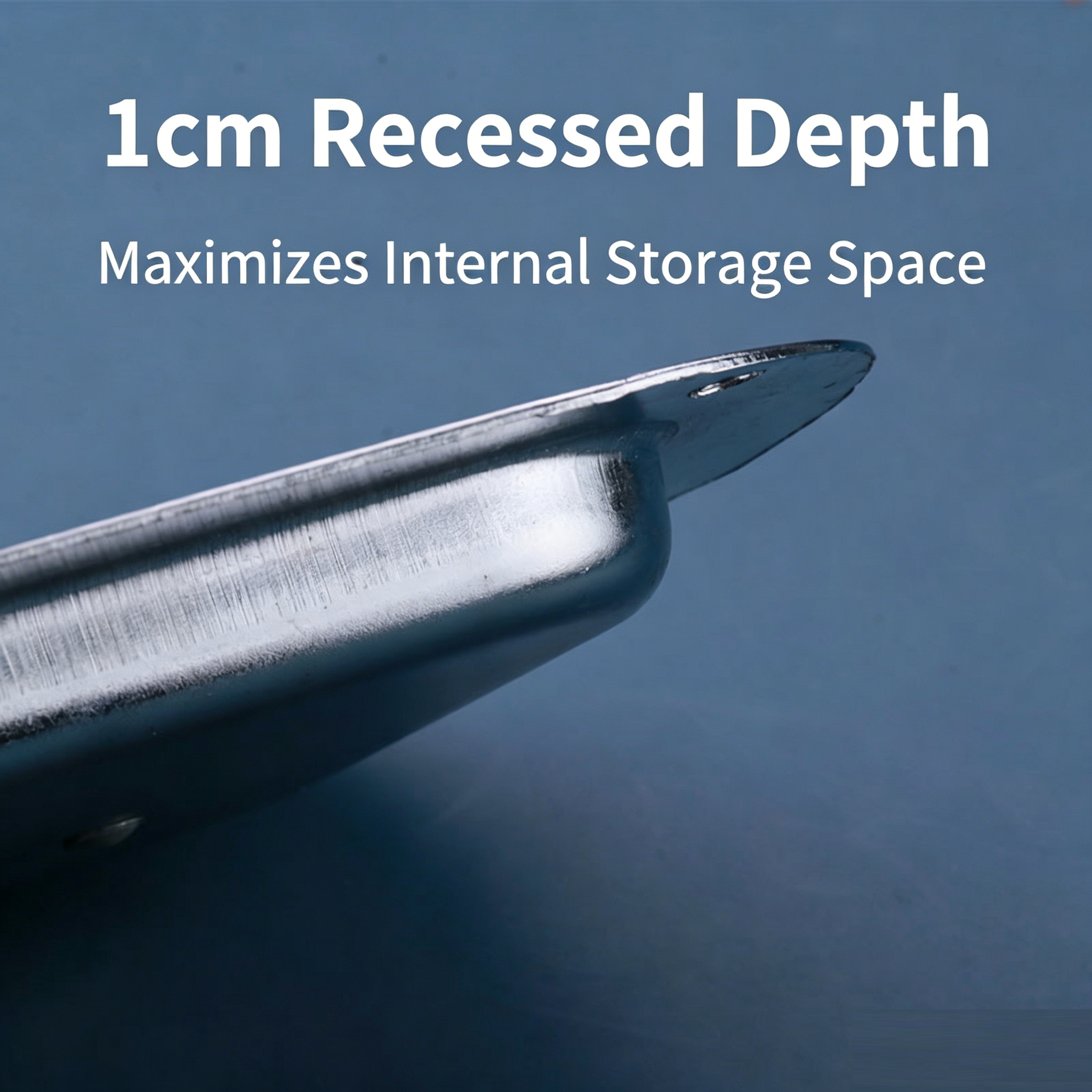 Spring Loaded Recessed Handles 4101-132-FE-CR - product advantages