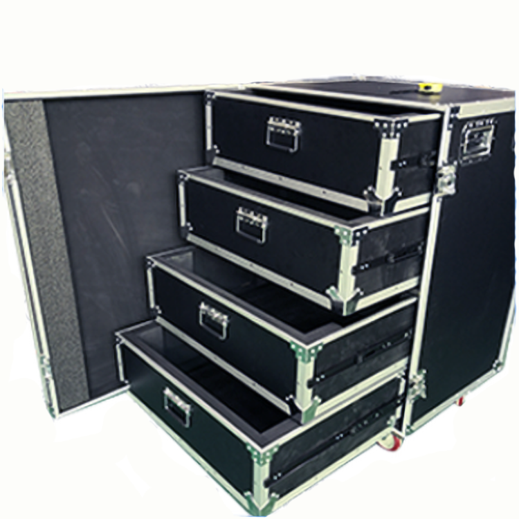 Aluminum case with riveted hardware vs roto-molded case with bolt-through hardware comparison