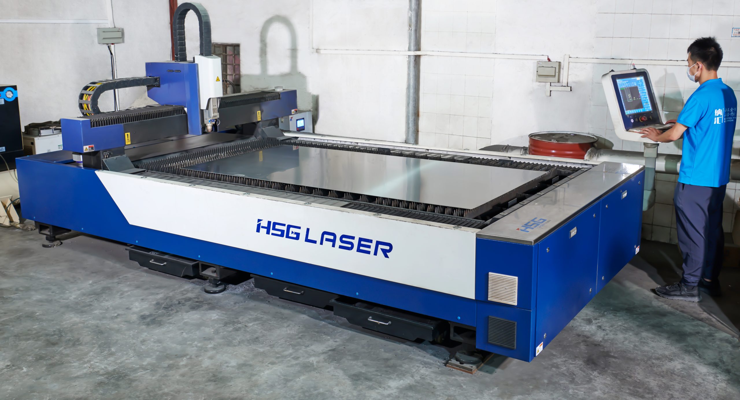 Quality inspection and assembly stations on the new NRH automated production line in Dongguan