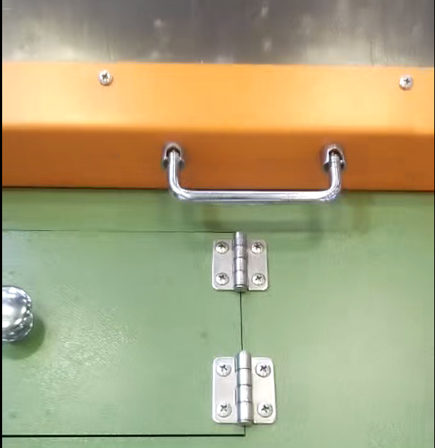 Stainless Steel Machine Guards Case Hinges + Handles