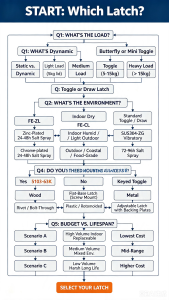 How to Choose the Right Latch for Your Case: Decision Framework