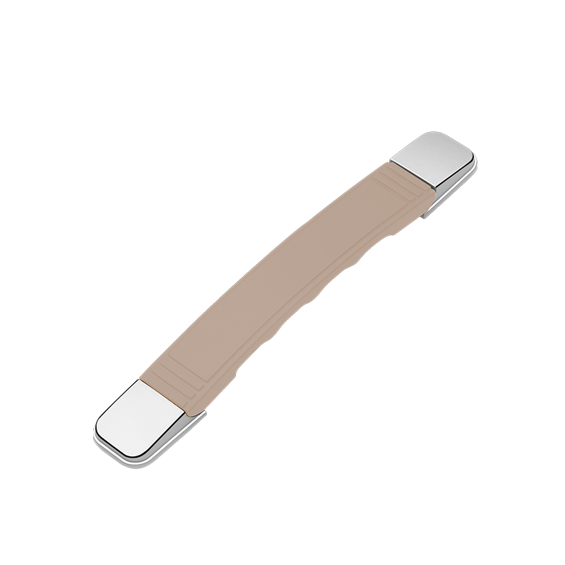 NRH 4504-195-1-PVC-BK PVC rubber strap handle installation view
