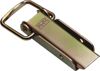 NRH 5403-83-KS compact square safety latch hook yellow zinc plating for flight case and toolbox applications