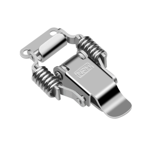 Double Spring Draw Latch 147N Nickel Plated for Flight Cases