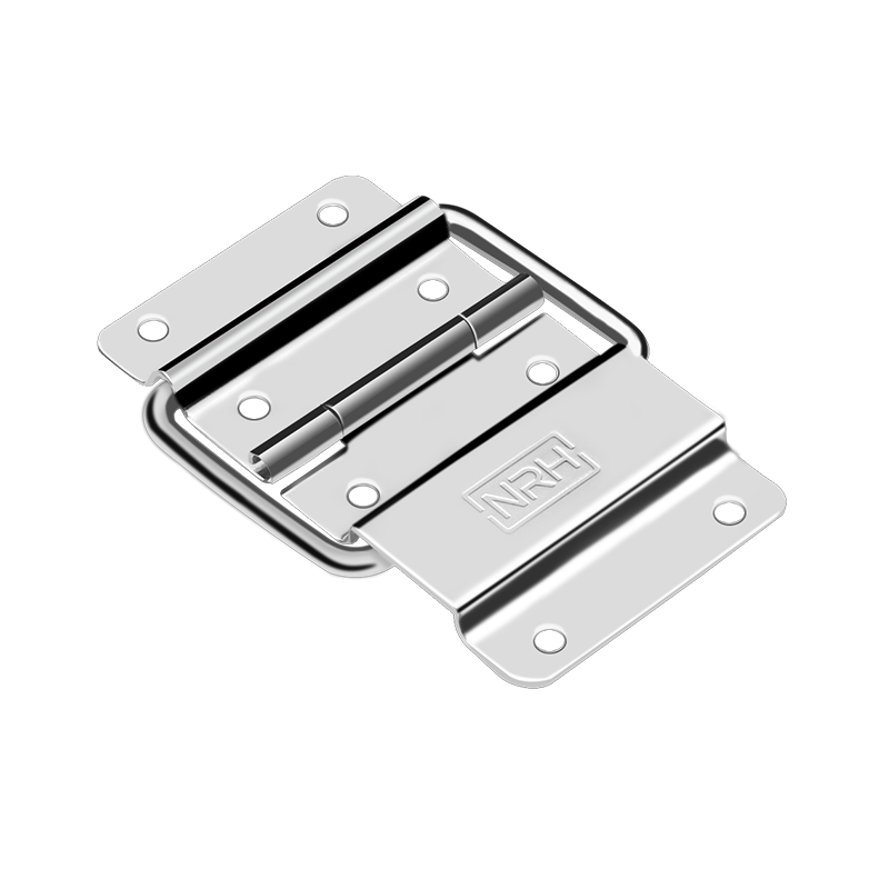 NRH 8131-48 support hinge with 90-degree stay mechanism for cosmetic case lids