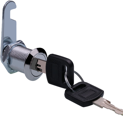 9918B-25-ZN-LGY zinc alloy cam lock with bright silver finish