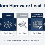 Custom Case Hardware Lead Time: 32-90 Days from Drawing to Delivery