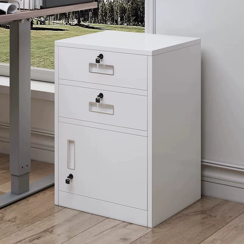 Office File Cabinet Hardware Case Study: Zinc Alloy Cam Lock with Stainless Steel Recessed Handle