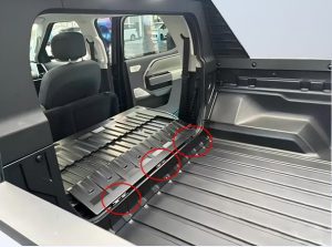 Self-Closing Spring Hinge for Truck Cargo Partitions – Heavy Duty Vehicle Hardware