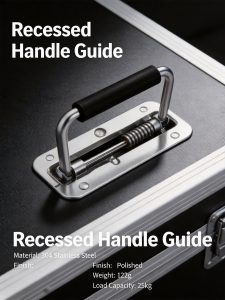 What Is a Recessed Handle? Spring-Loaded vs Fixed Recessed Handles Compared