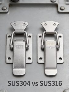 SUS304 vs SUS316 Stainless Steel for Case Hardware: Which Grade Should You Choose?