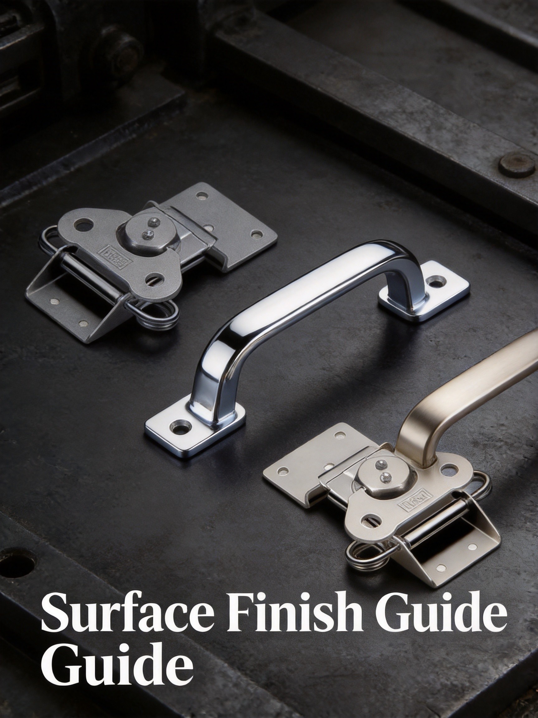Case Hardware Surface Finish: Zinc vs Chrome vs Vibratory