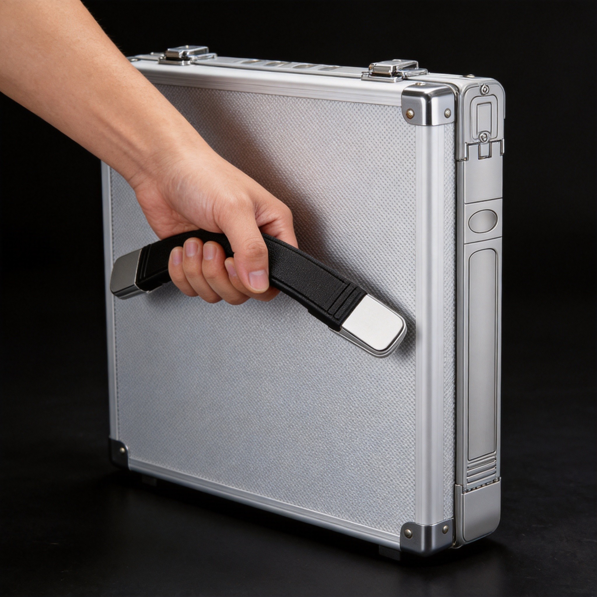 Rubber Strap Handles for Portable Equipment Cases: Ergonomic Grip for Frequent Carrying