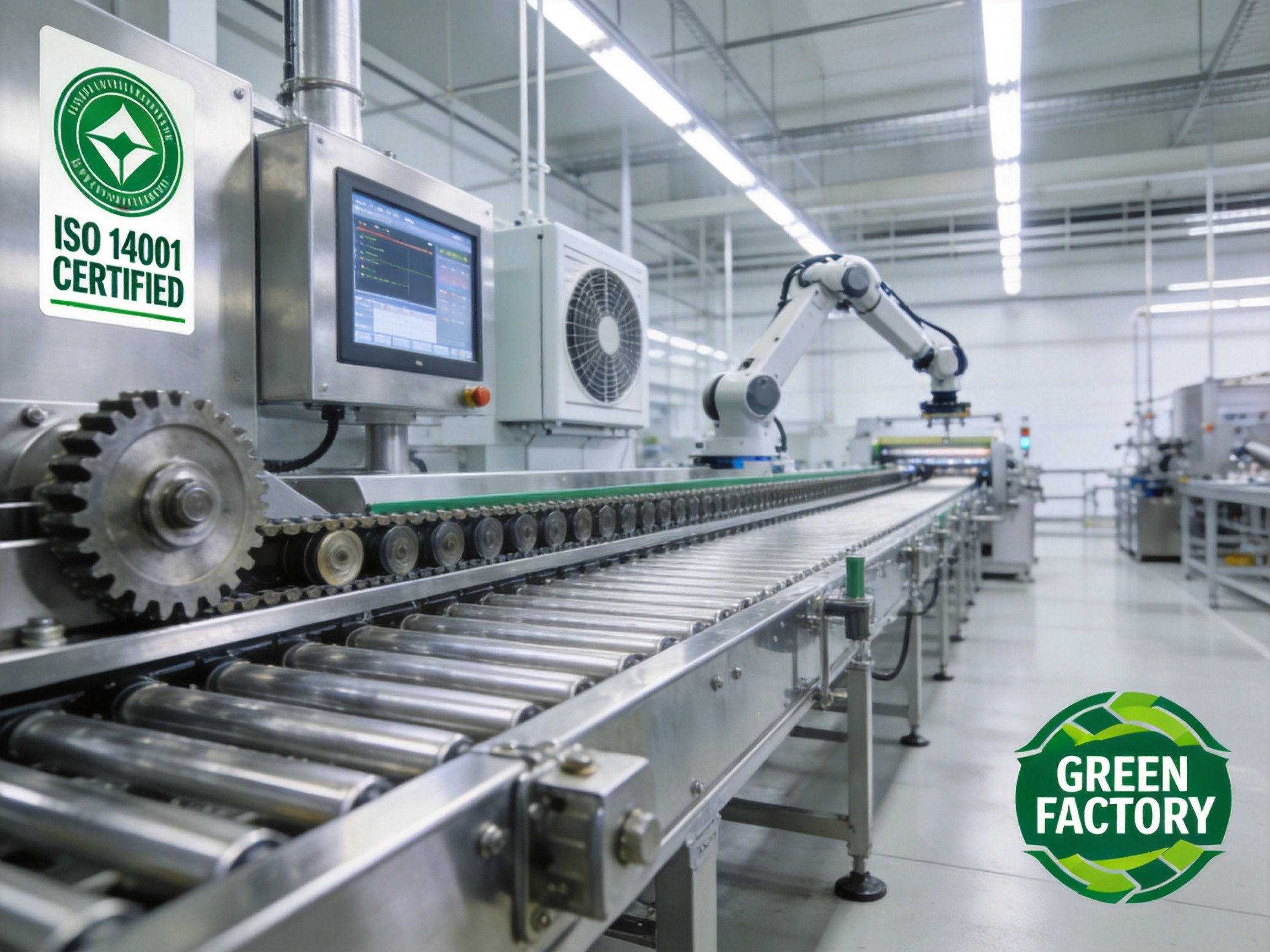 NRH manufacturing facility with environmental management systems in place
