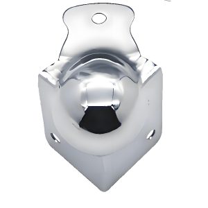 Wide Spherical Corner Protector 57.5mm Chrome Plated