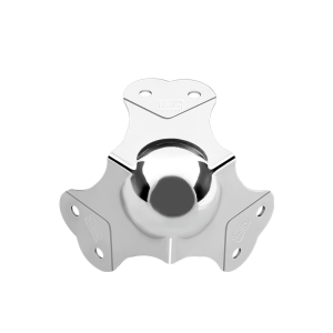 Heavy Duty Corner Protector 66mm Chrome Plated