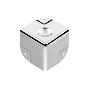 304 Stainless Steel Flat Corner Protector 40mm 3 Holes