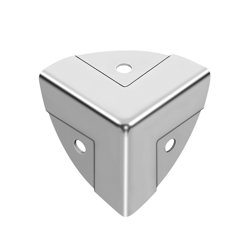 riangle Corner Protector 22mm Chrome Plated 3 Holes