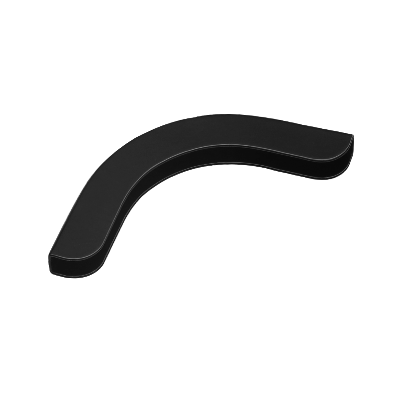 Four-Sided Picture Frame Corner Protector 53mm Black 3 Holes