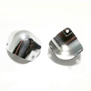 Lightweight Rounded Corner Protector 35.5mm Chrome Plated 3 Holes