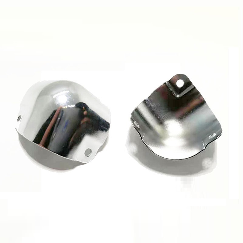 Lightweight Rounded Corner Protector 35.5mm Chrome Plated 3 Holes